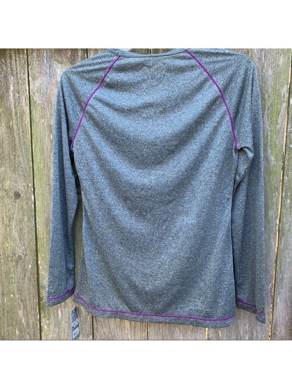 LAYER 8 Long Sleeve Top Jersey Sport Quick Dry Base Layer - Picture 6 of 6